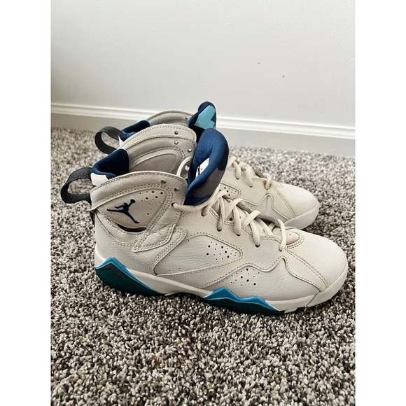 Jordan 7 Retro french blue size 4.5Y w/ original box - Picture 7 of 8
